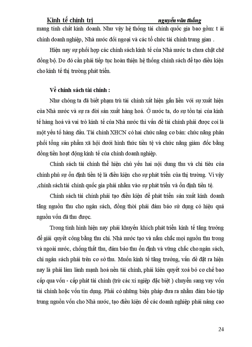 image for page Vai trò kinh tế của Nhà nước trong nền kinh tế thị trường định hướng XHCN ở nước ta hiện nay