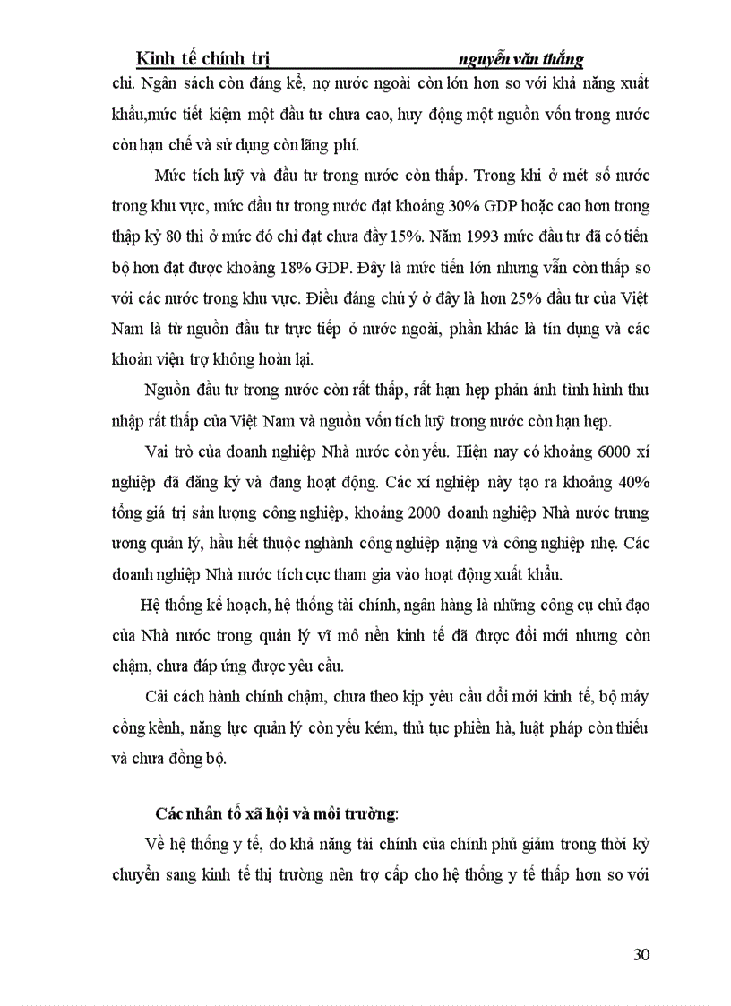 image for page Vai trò kinh tế của Nhà nước trong nền kinh tế thị trường định hướng XHCN ở nước ta hiện nay