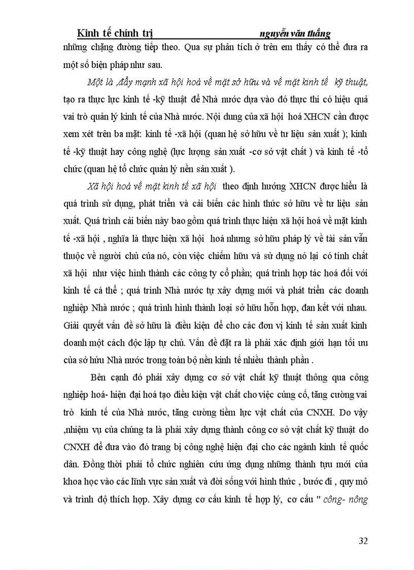 image for page Vai trò kinh tế của Nhà nước trong nền kinh tế thị trường định hướng XHCN ở nước ta hiện nay