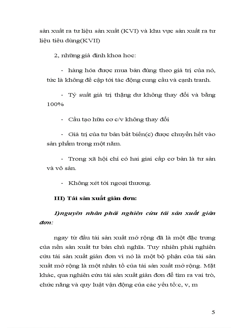 image for page Điều kiện thực hiện tổng sản phẩm xã hội trong tái sản xuất giản đơn