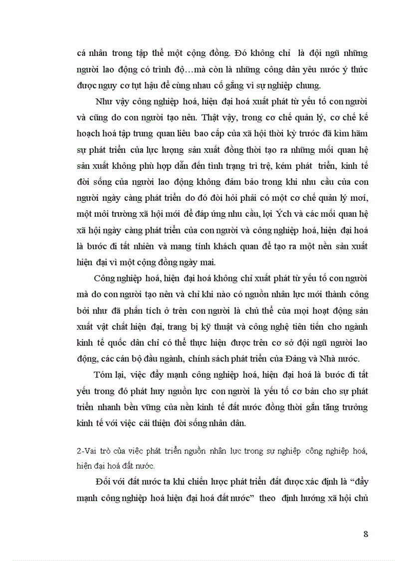 image for page Giáo dục đào tạo nguồn nhân lực trong sự nghiệp công nghiệp hoá hiện đạI hoá ở nước ta