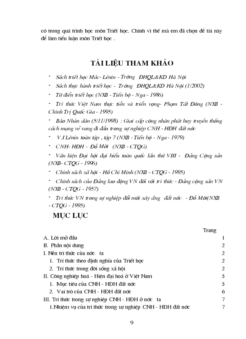 image for page Trí thức trong sự nghiệp Công nghiệp hoá Hiện đại hoá ở nước ta hiện nay