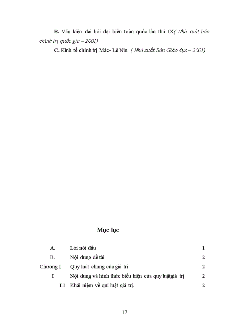 image for page Tác động của qui luật giá trị trong giai đoạn chuyển đổi sang cơ chế thị trường
