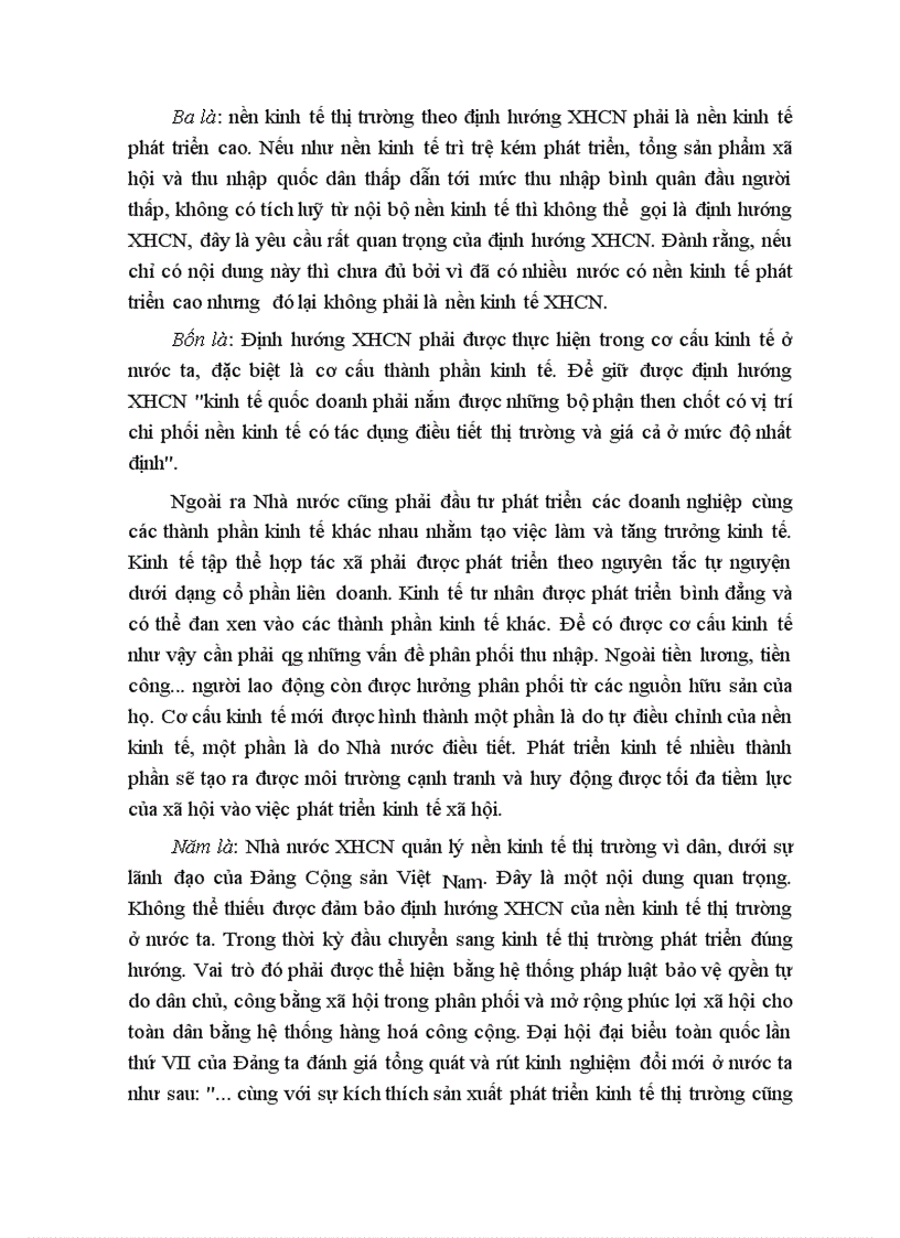 image for page Những đặc trưng cơ bản của nền kinh tế thị trường định hướng xã hội chủ nghĩa ở nước ta