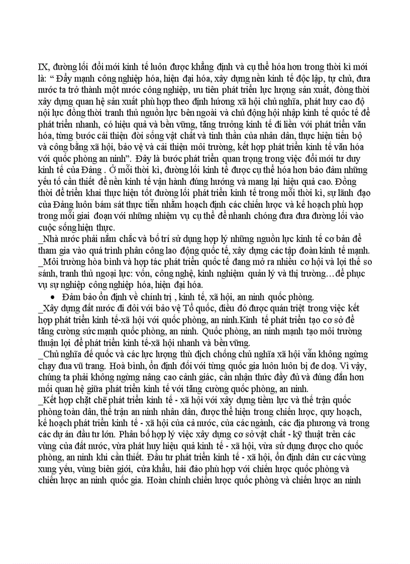 image for page Về quan điểm xây dựng nền kinh tế độc lập tự chủ ở nước ta và những vấn đề đặt ra