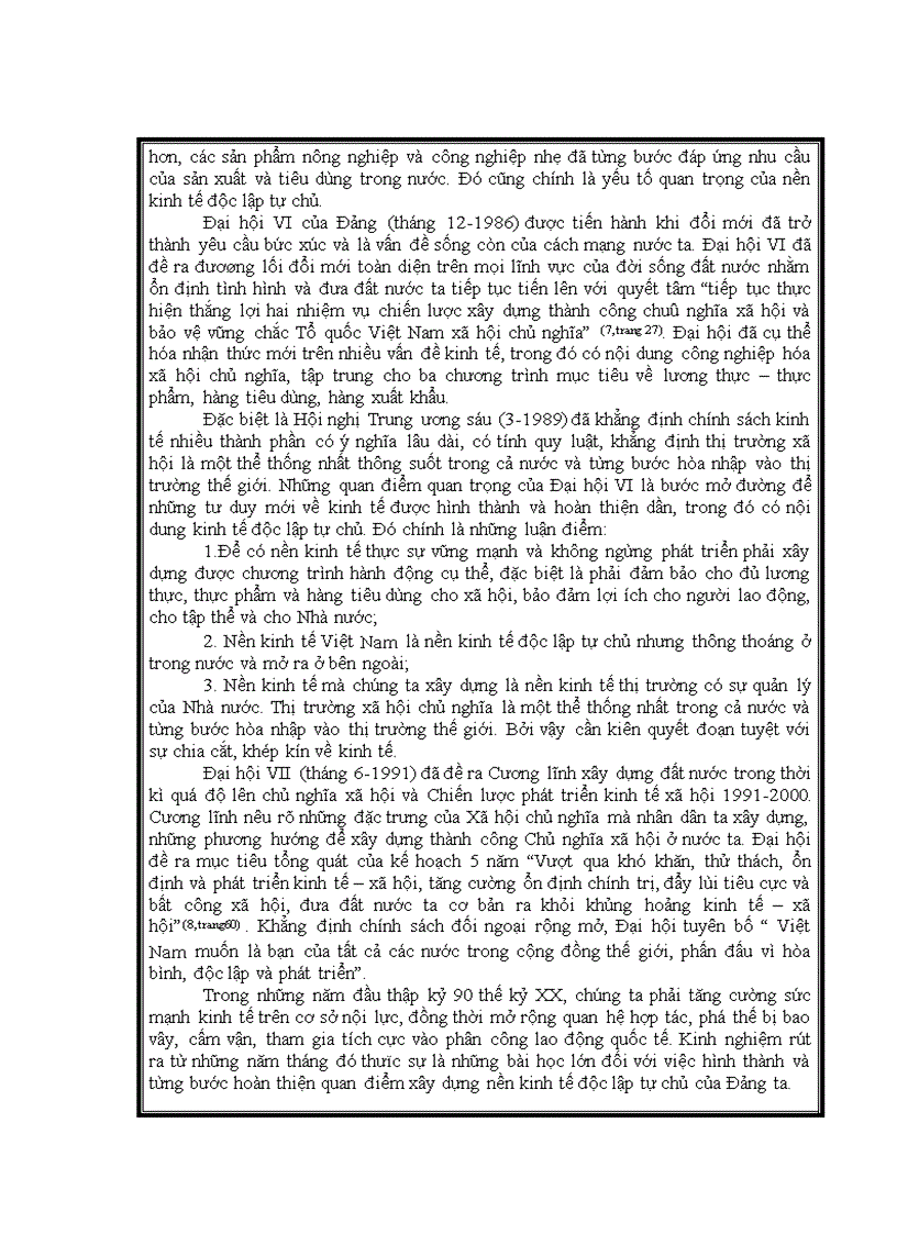image for page Về quan điểm xây dựng nền kinh tế độc lập tự chủ ở nước ta và những vấn đề đặt ra 1