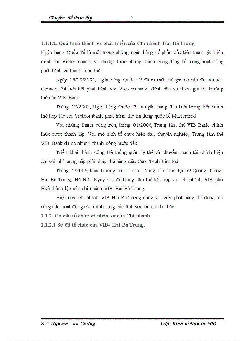 image for page Hoàn thiện công tác thẩm định trong dự án vay vốn của doanh nghiệp vừa và nhỏ tại Ngân hàng VIB Chi nhánh Hai Bà Trưng