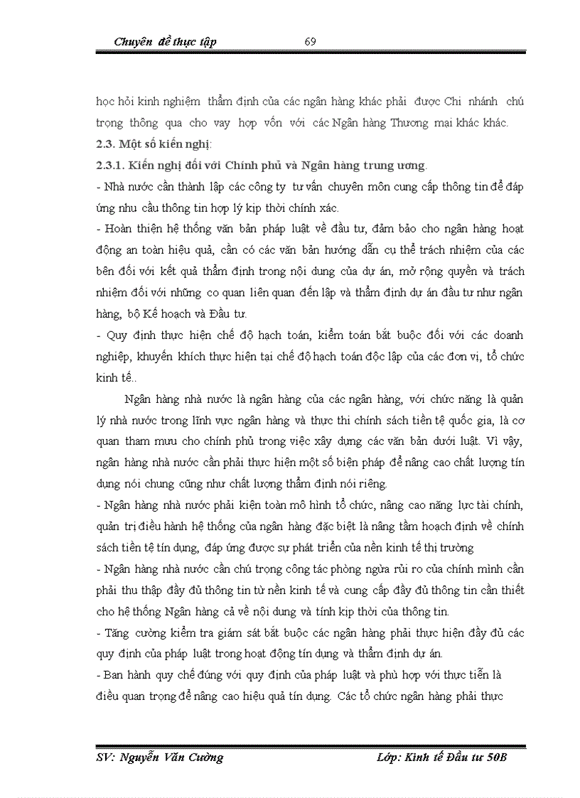 image for page Hoàn thiện công tác thẩm định trong dự án vay vốn của doanh nghiệp vừa và nhỏ tại Ngân hàng VIB Chi nhánh Hai Bà Trưng