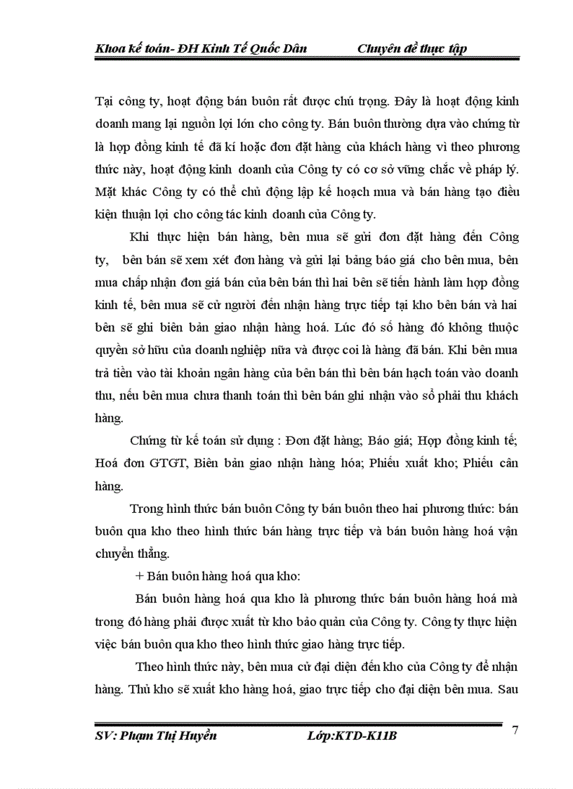 image for page Hoàn thiện kế toán bán hàng tại công ty cổ phần Vũng Đục 1