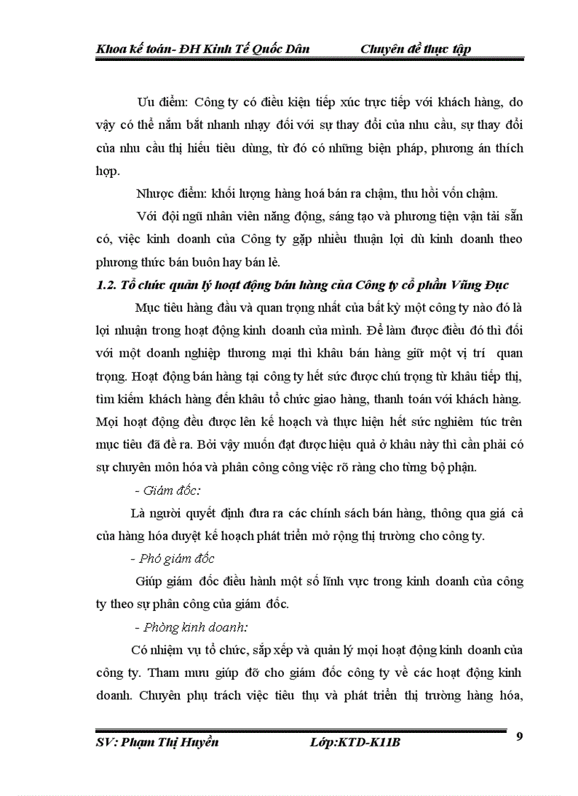 image for page Hoàn thiện kế toán bán hàng tại công ty cổ phần Vũng Đục 1