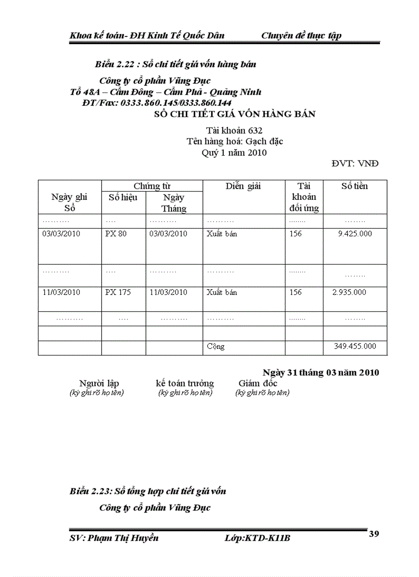 image for page Hoàn thiện kế toán bán hàng tại công ty cổ phần Vũng Đục 1