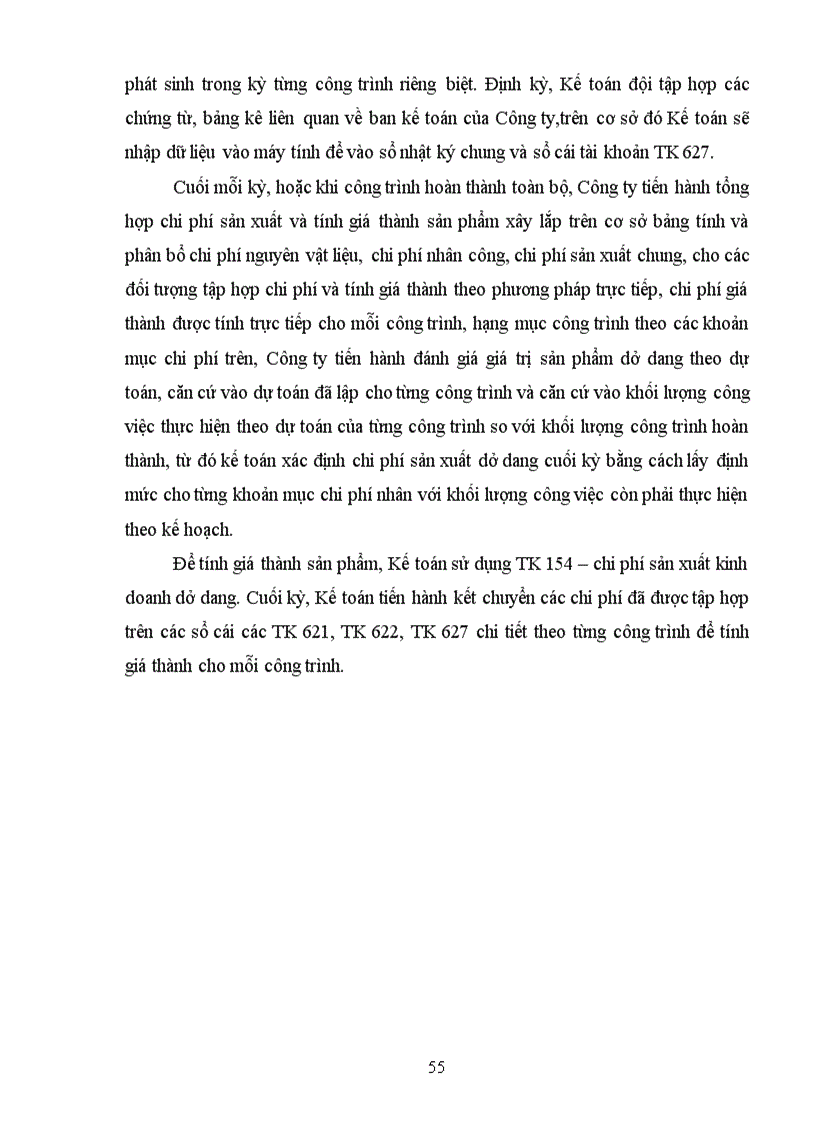 image for page Đánh giá thực trạng tổ chức kế toán tại Công ty Cổ phần hợp tác đầu tư xây dựng công trình TDT