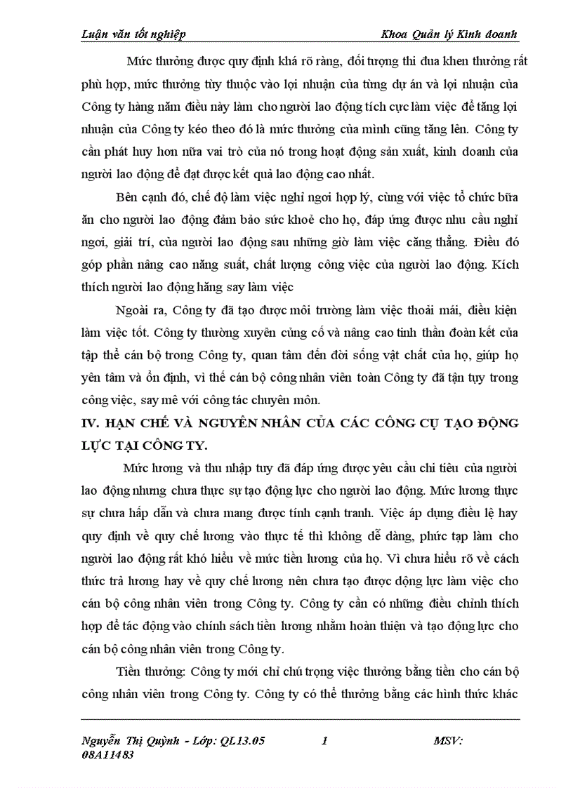 image for page Một số giải pháp nhằm tạo động lực cho người lao động tại Công ty Cổ phần xây dựng và kinh doanh dịch vụ Đức Toàn