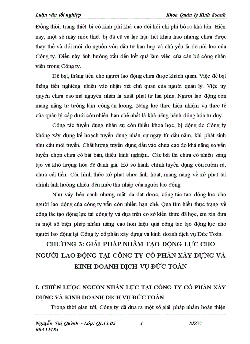 image for page Một số giải pháp nhằm tạo động lực cho người lao động tại Công ty Cổ phần xây dựng và kinh doanh dịch vụ Đức Toàn