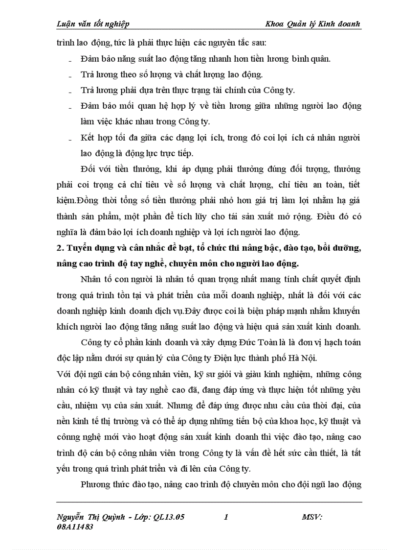 image for page Một số giải pháp nhằm tạo động lực cho người lao động tại Công ty Cổ phần xây dựng và kinh doanh dịch vụ Đức Toàn
