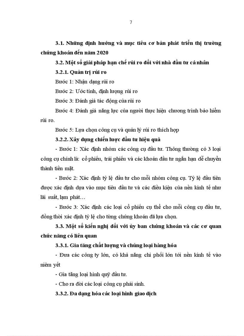 image for page Một số giải pháp phòng ngừa và hạn chế rủi ro trong đầu tư cổ phiếu