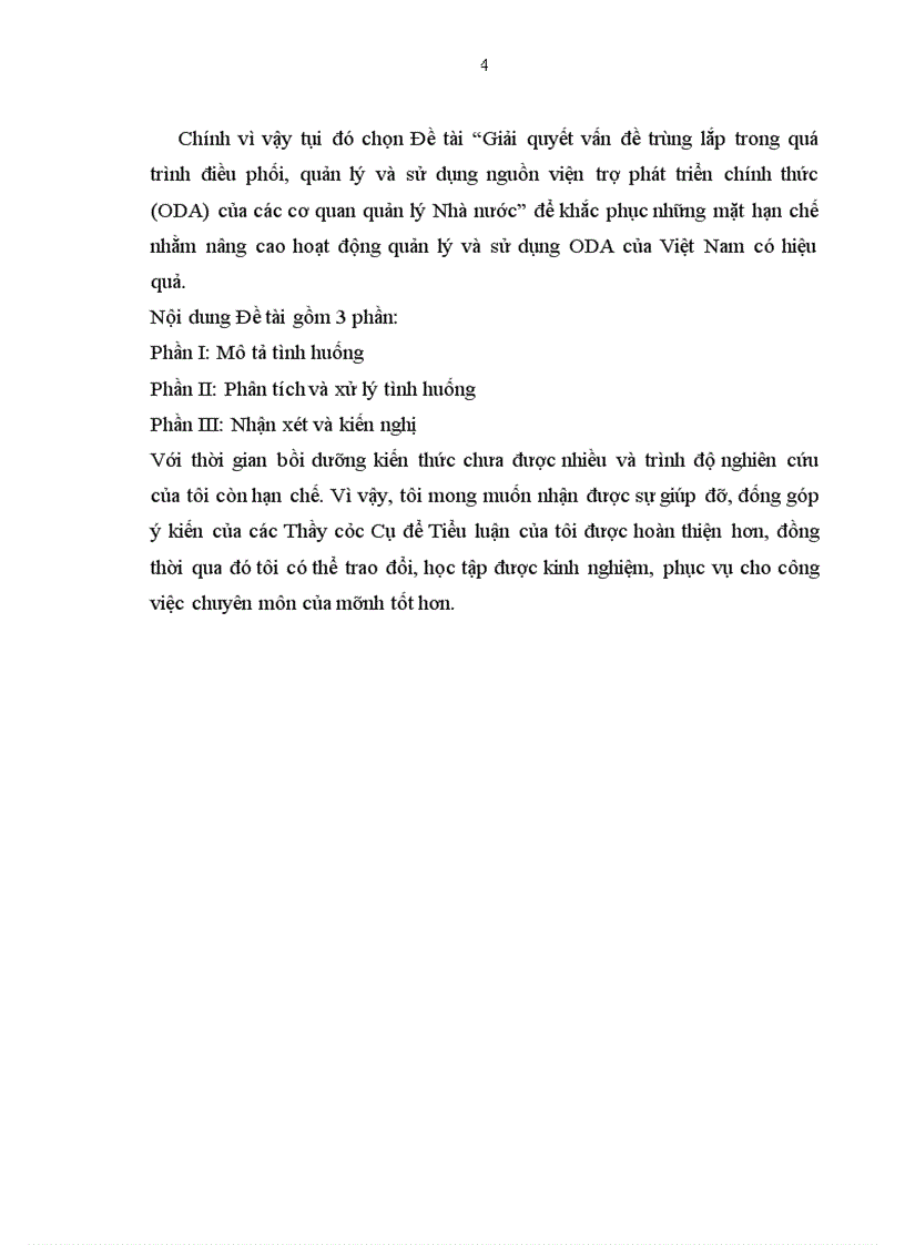image for page Giải quyết vấn đề trùng lắp trong quá trình điều phối quản lý và sử dụng nguồn viện trợ phát triển chính thức ODA của các cơ quan quản lý nhà nước