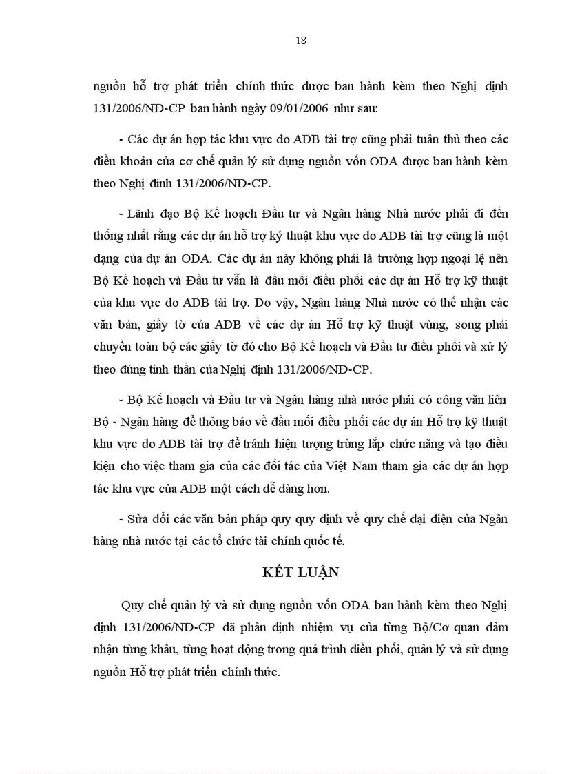 image for page Giải quyết vấn đề trùng lắp trong quá trình điều phối quản lý và sử dụng nguồn viện trợ phát triển chính thức ODA của các cơ quan quản lý nhà nước