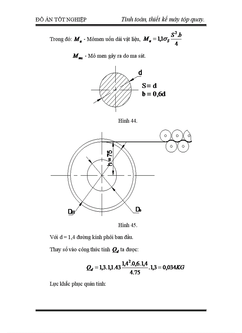 image for page Động học và động lực học quá trình tóp quay Kiểu con lăn