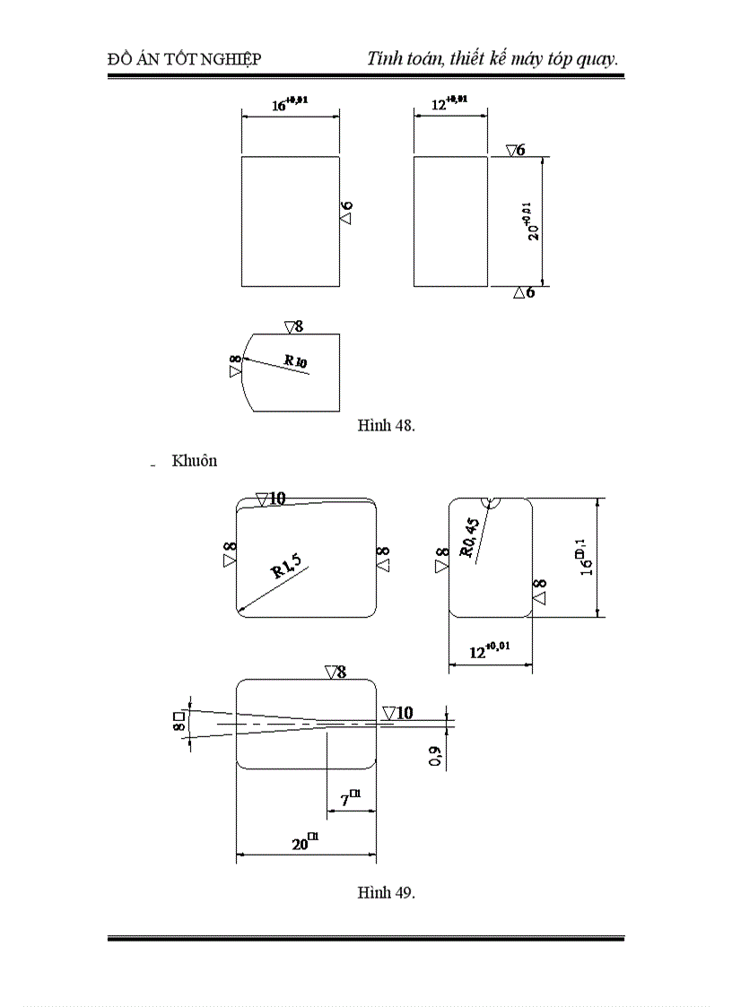 image for page Động học và động lực học quá trình tóp quay Kiểu con lăn