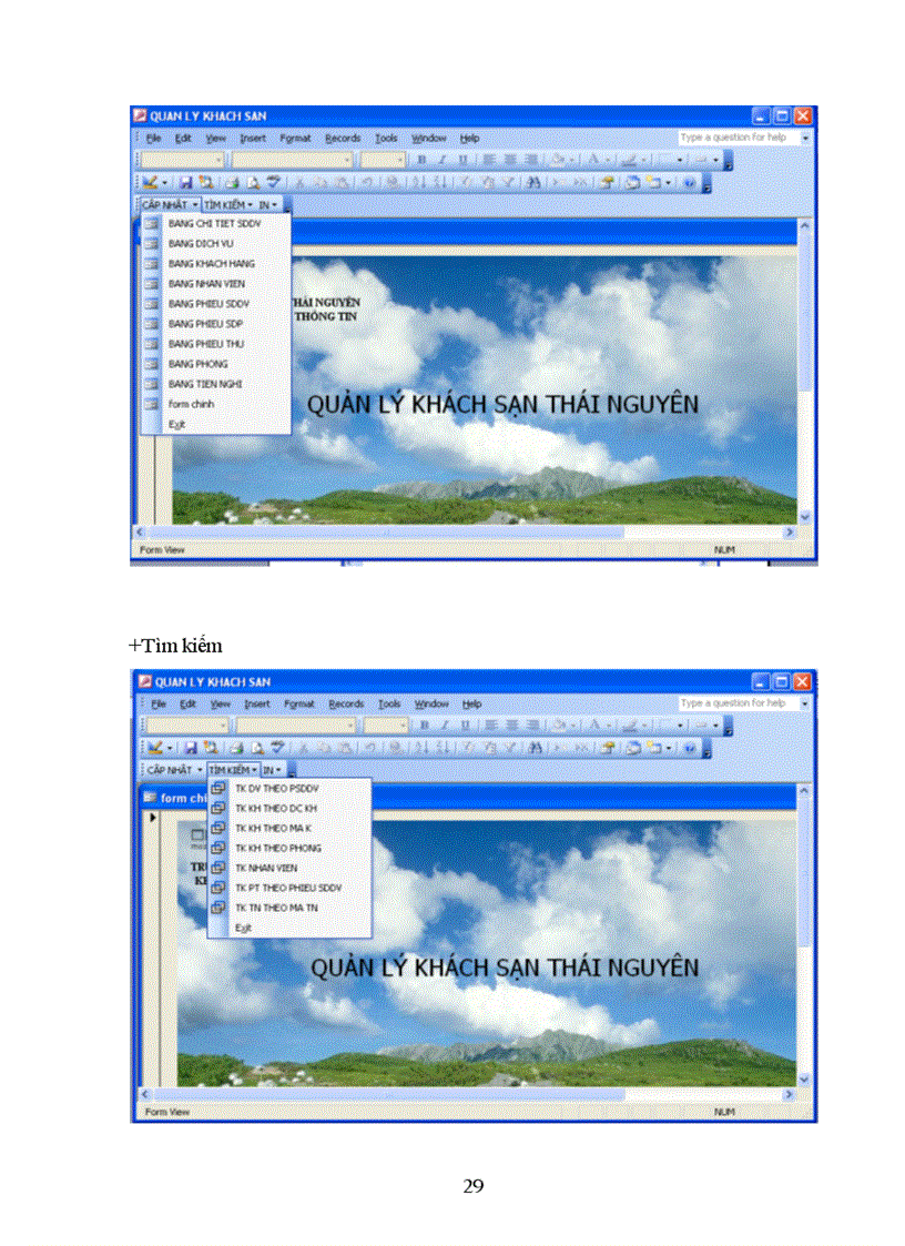 image for page Xây dựng phần mềm quản lý khách sạn bằng Access
