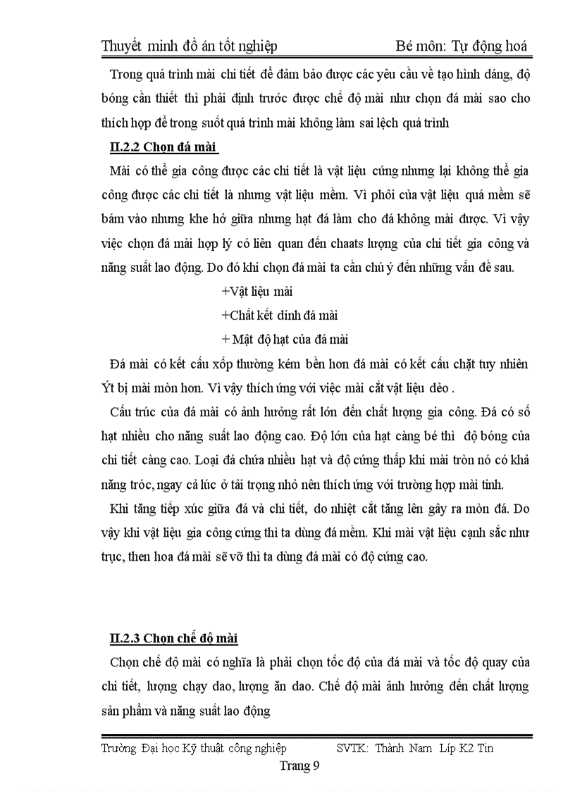 image for page Đồ án chế tạo và thiết kế máy mài