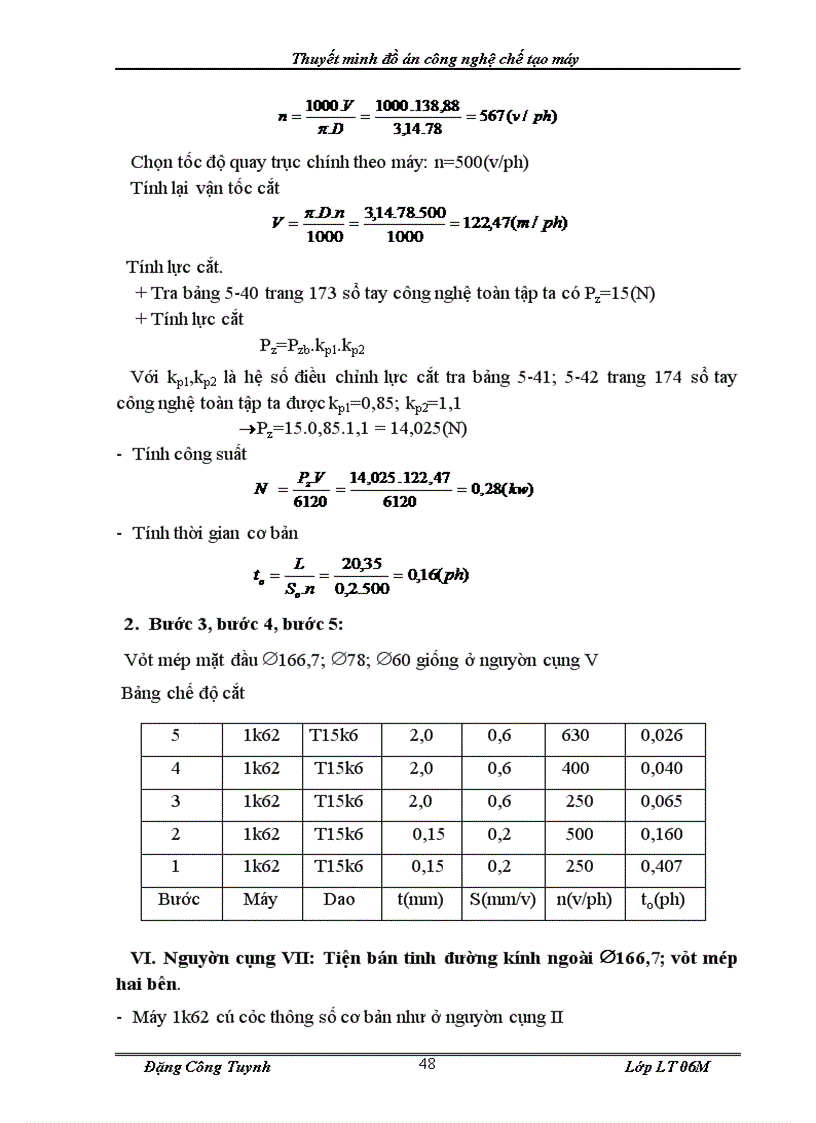 image for page Thuyết minh đồ án công nghệ chế tạo máy