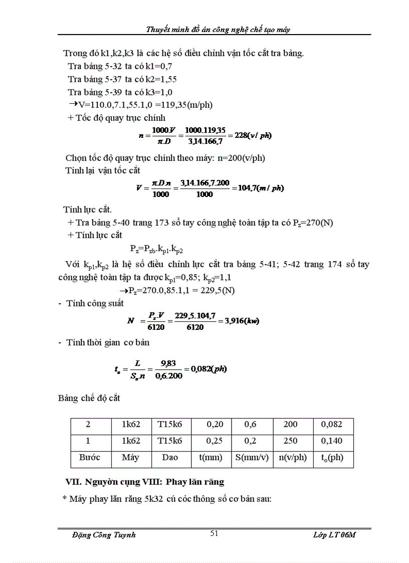 image for page Thuyết minh đồ án công nghệ chế tạo máy