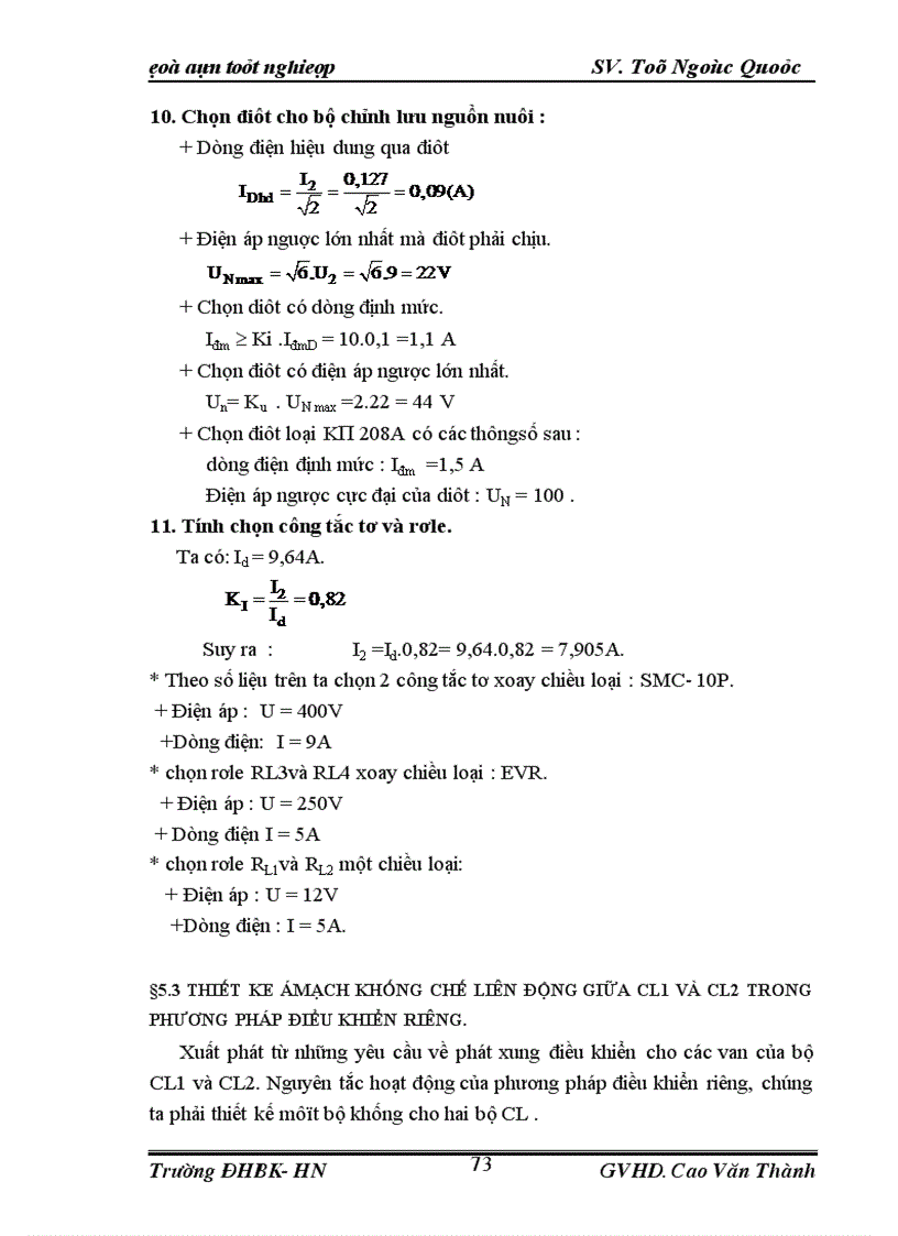 image for page Các phương pháp điều tốc động cơ 1 chiều