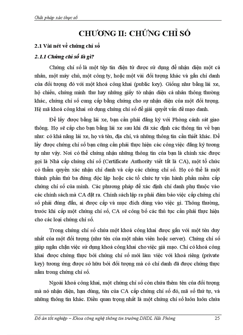 image for page Chứng chỉ số và sử dụng chứng chỉ số để xác thực