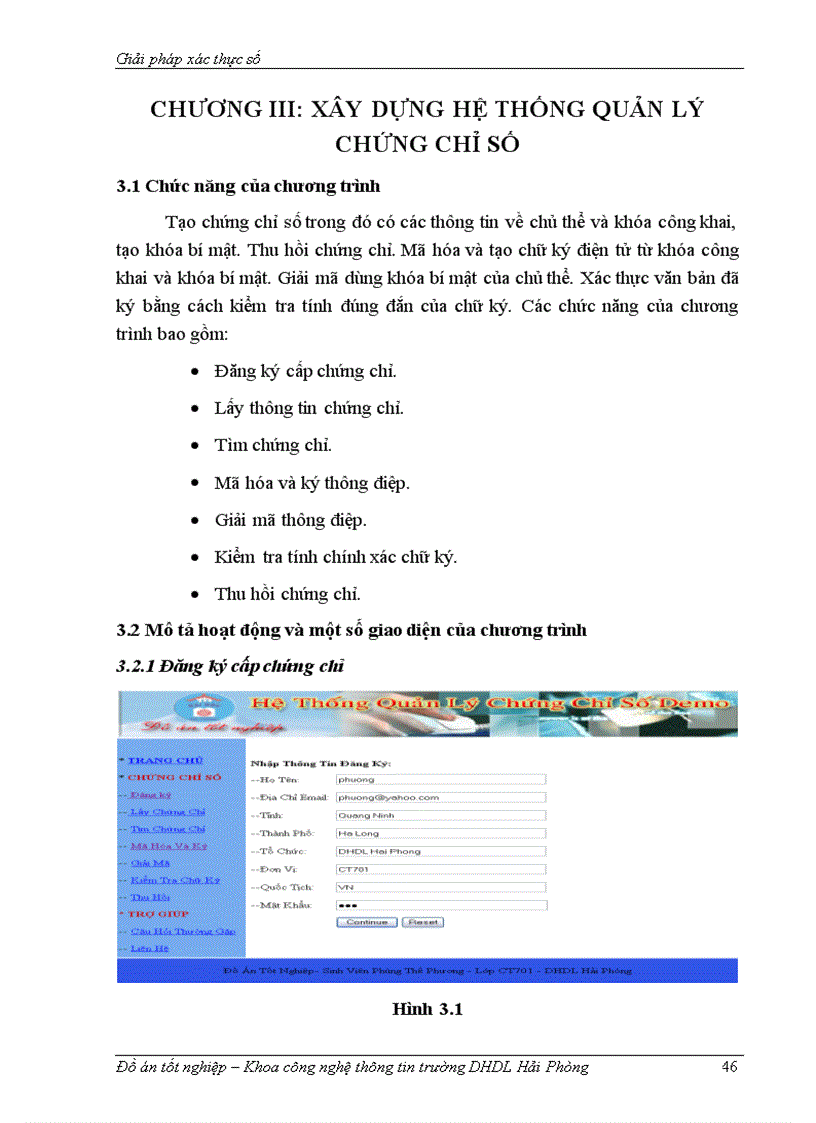 image for page Chứng chỉ số và sử dụng chứng chỉ số để xác thực