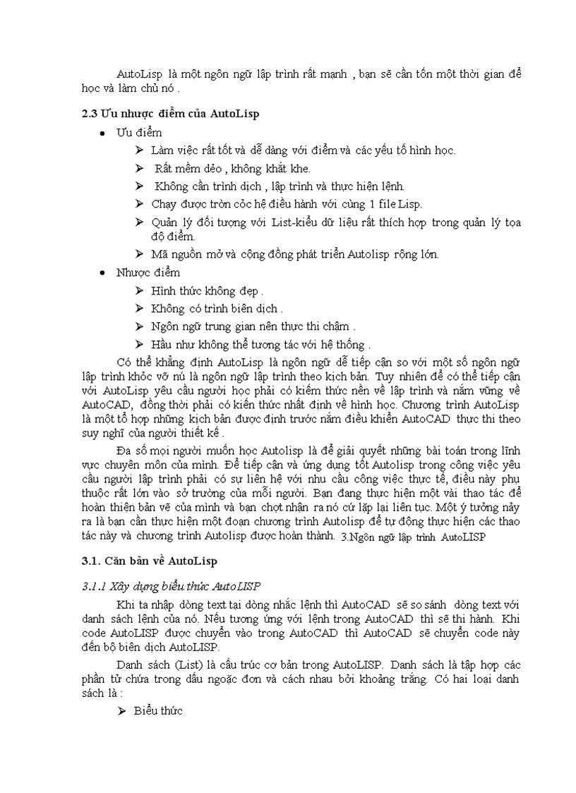 image for page Tìm hiểu ngôn ngữ AutoLISP và ứng dụng trong AutoCAD