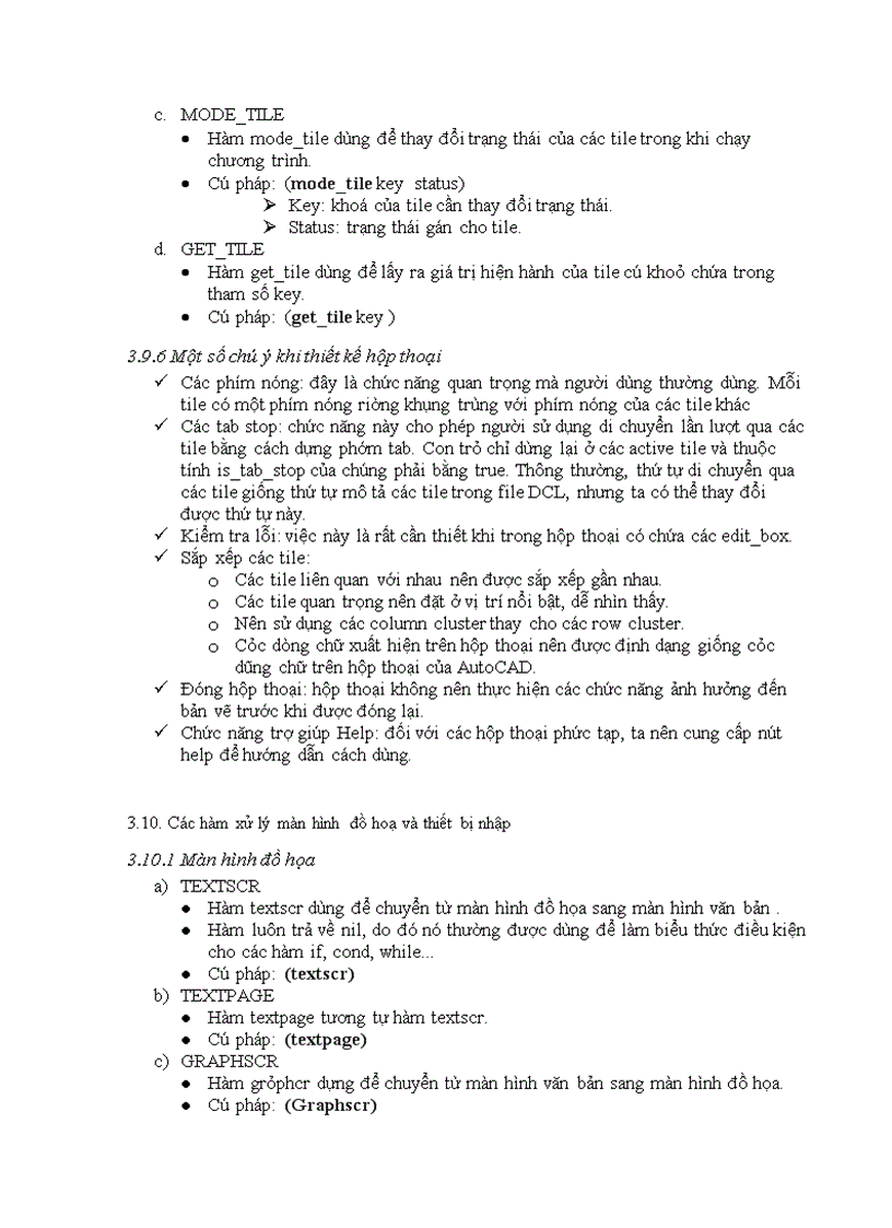 image for page Tìm hiểu ngôn ngữ AutoLISP và ứng dụng trong AutoCAD