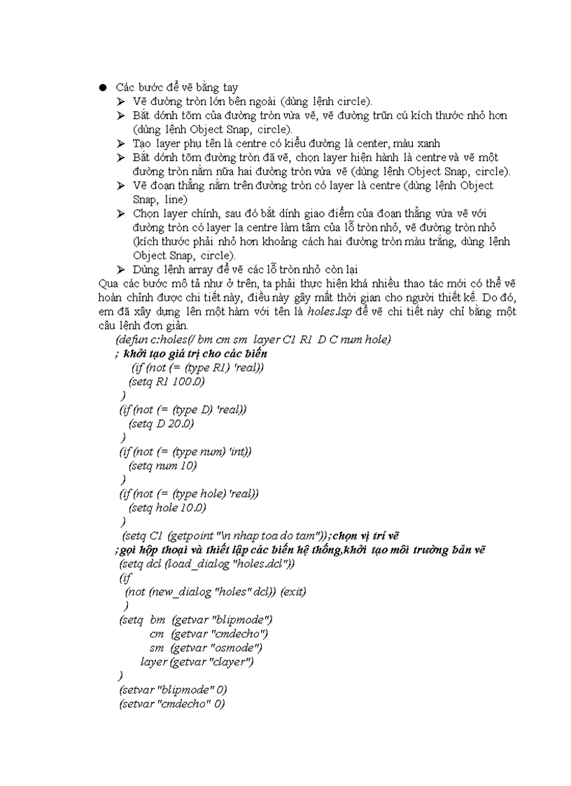 image for page Tìm hiểu ngôn ngữ AutoLISP và ứng dụng trong AutoCAD