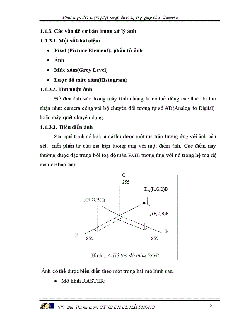 image for page Phát hiện đối tượng đột nhập dưới sự trợ giúp của Camera
