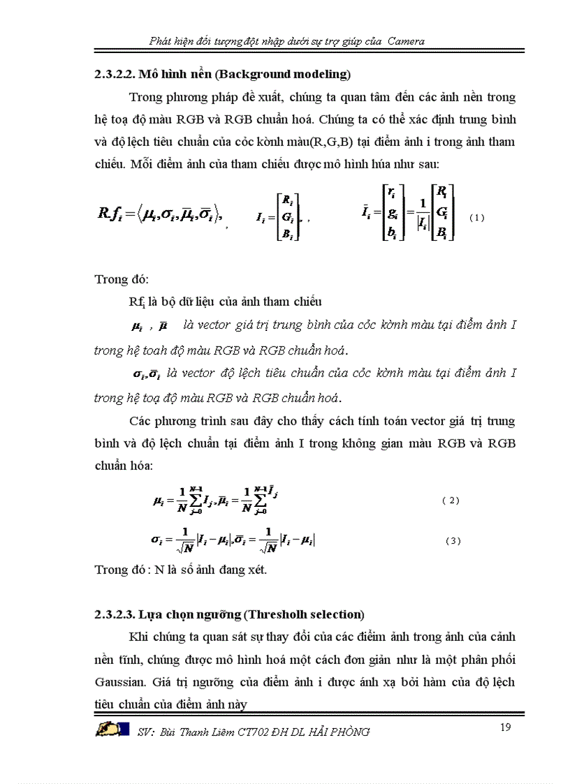 image for page Phát hiện đối tượng đột nhập dưới sự trợ giúp của Camera
