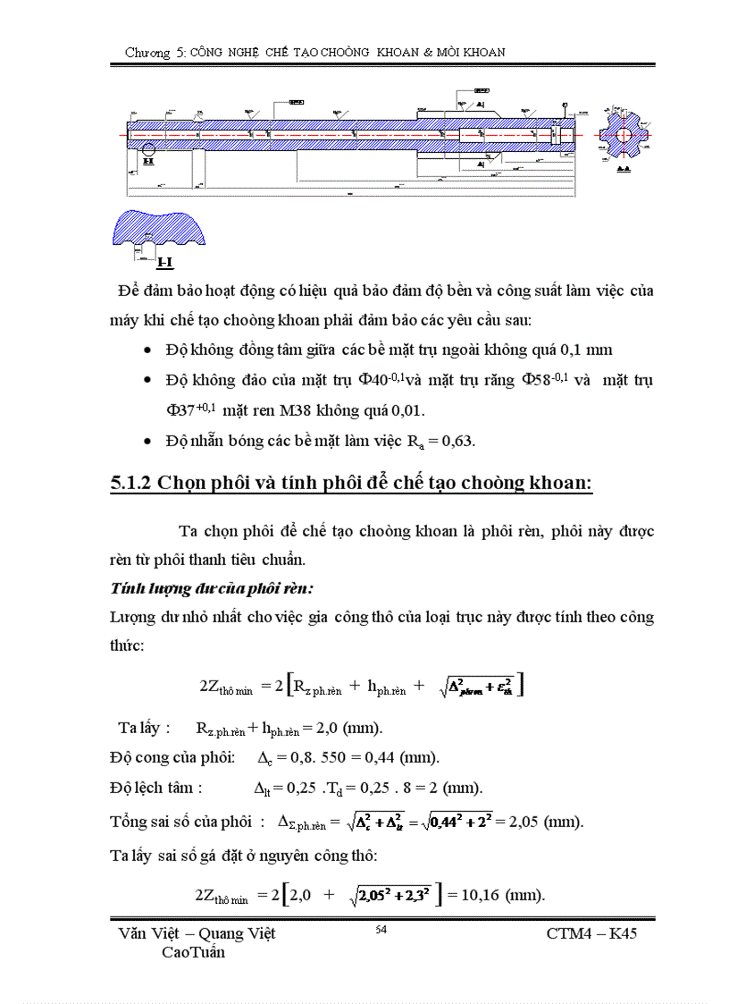 image for page Công nghệ chế tạo choòng khoan và mũi khoan