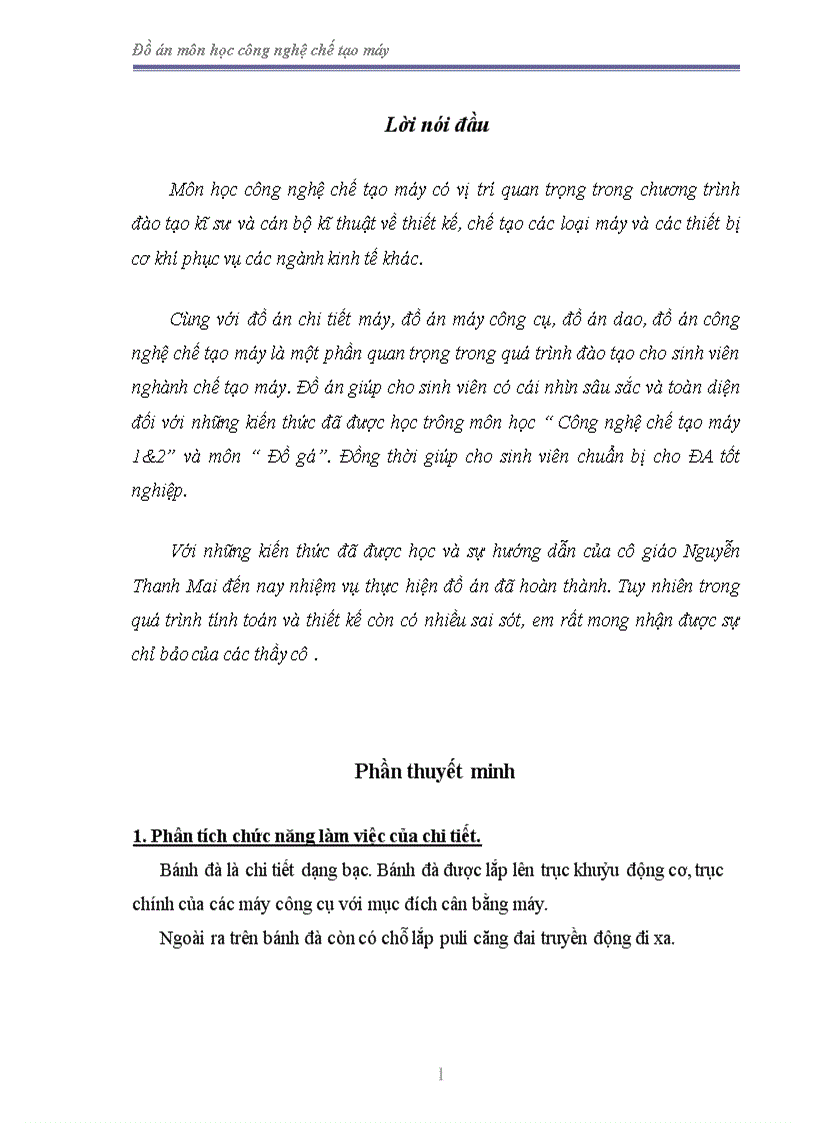 image for page Thiết kế Bánh đà