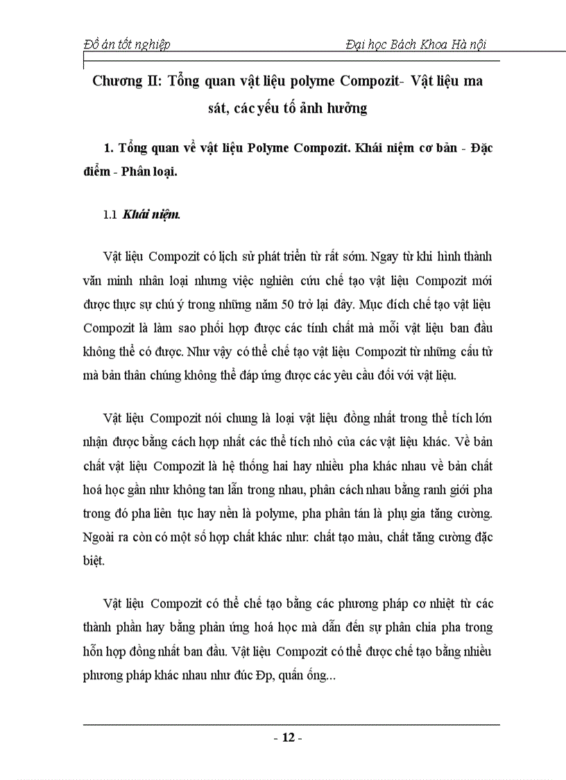 image for page Nghiên cứu chế tạo vật liệu Compozit sử dụng trong lĩnh vực vật liệu ma sát 1