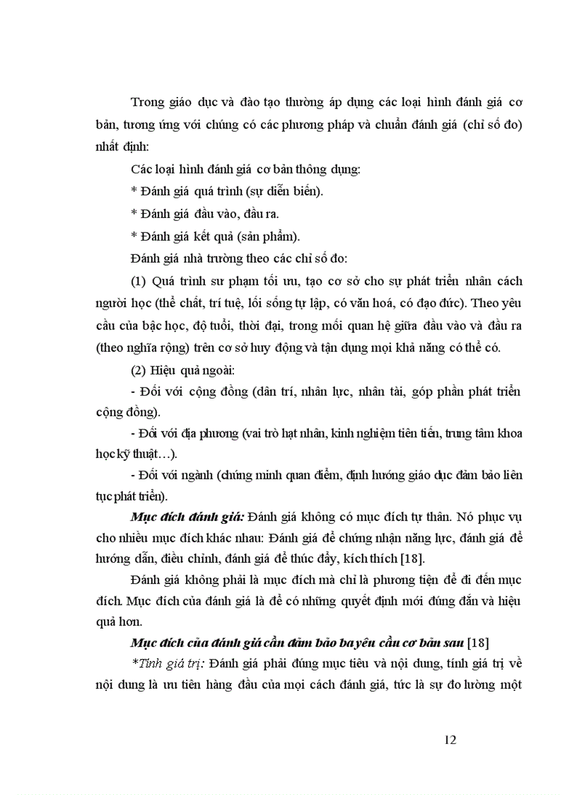 image for page Một số biện pháp nâng cao hiệu quả kiểm tra đánh giá kết quả học tập môn GDCD của học sinh ở THPT