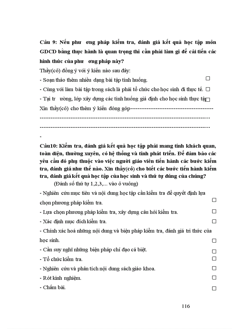 image for page Một số biện pháp nâng cao hiệu quả kiểm tra đánh giá kết quả học tập môn GDCD của học sinh ở THPT