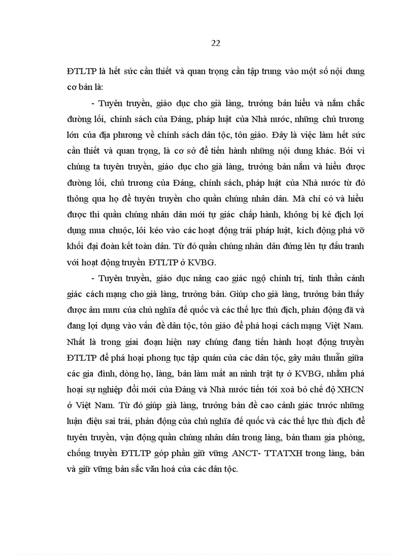 image for page Nâng cao hiệu quả vận động Già làng trưởng bản tham gia phòng chống truyền đạo tin lành trái phép ở khu vực biên giới của Bộ đội Biên phòng tỉnh Lai Châu 1