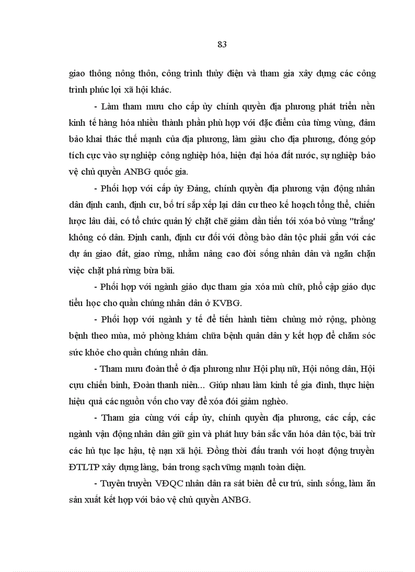 image for page Nâng cao hiệu quả vận động Già làng trưởng bản tham gia phòng chống truyền đạo tin lành trái phép ở khu vực biên giới của Bộ đội Biên phòng tỉnh Lai Châu 1