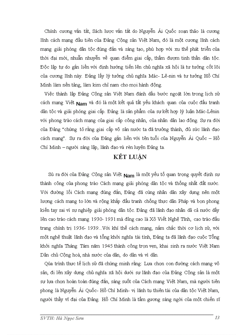 image for page Vai trò của lãnh tụ Nguyễn ái Quốc trong quá trình thành lập Đảng cộng sản Việt Nam