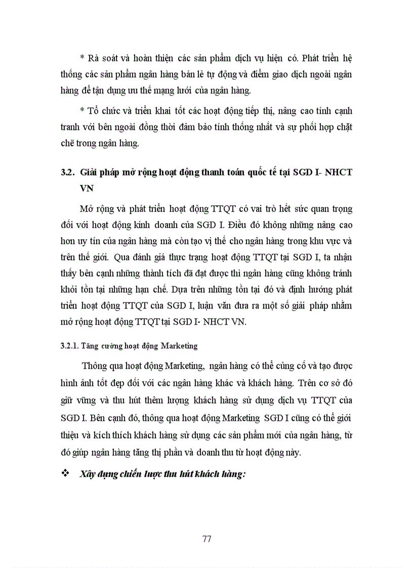 image for page Giải pháp mở rộng hoạt động thanh toán quốc tế tại Sở giao dịch I Ngân hàng Công thương Việt Nam