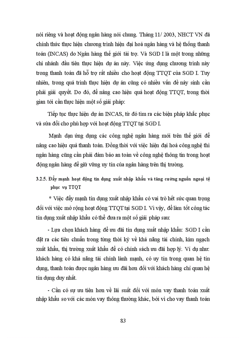 image for page Giải pháp mở rộng hoạt động thanh toán quốc tế tại Sở giao dịch I Ngân hàng Công thương Việt Nam