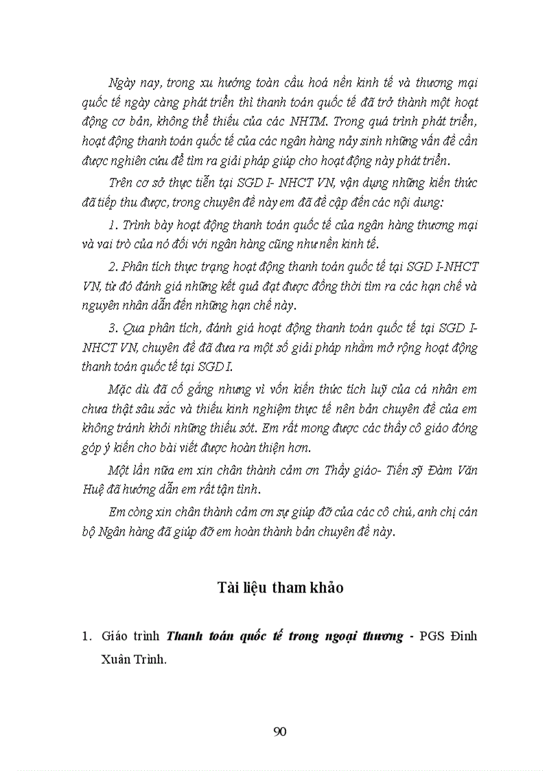 image for page Giải pháp mở rộng hoạt động thanh toán quốc tế tại Sở giao dịch I Ngân hàng Công thương Việt Nam