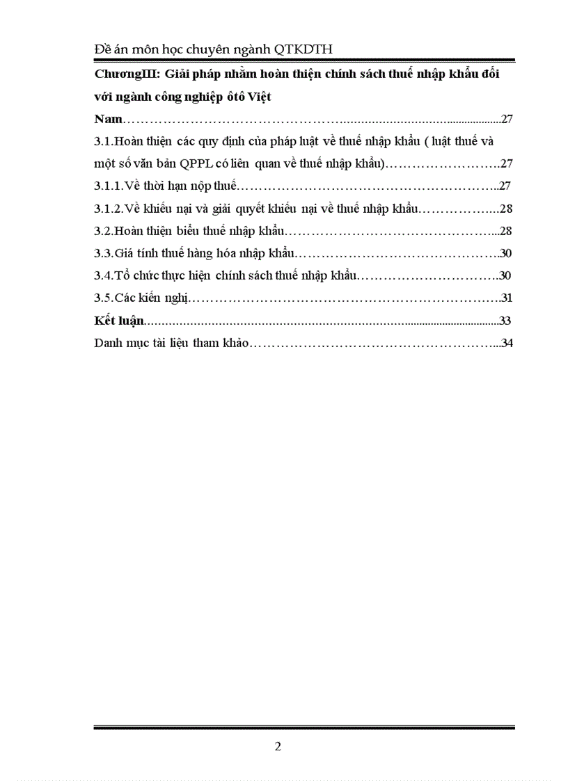 image for page Tác động của chính sách thuế nhập khẩu đến sự phát triển của ngành công nghiệp ôtô Việt Nam