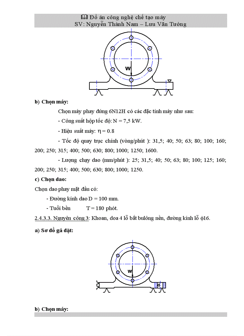image for page Thiết kế quy trình công nghệ gia công chi tiết thân gối đỡ