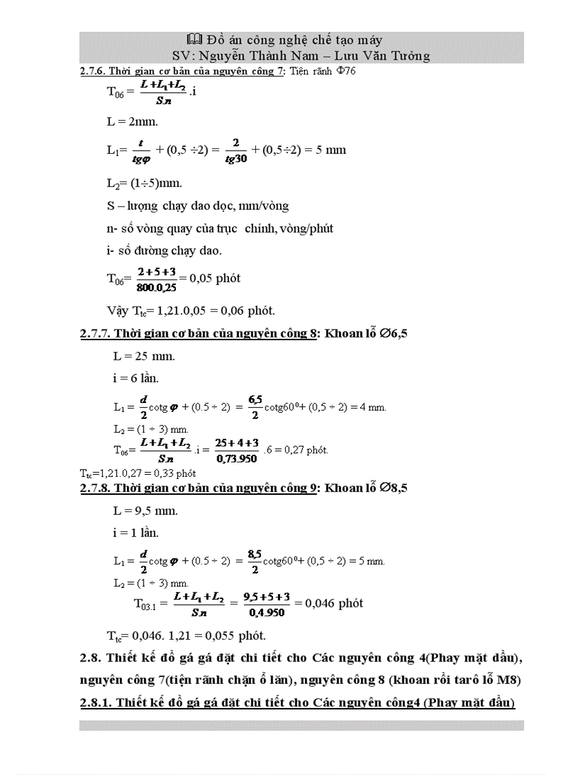 image for page Thiết kế quy trình công nghệ gia công chi tiết thân gối đỡ